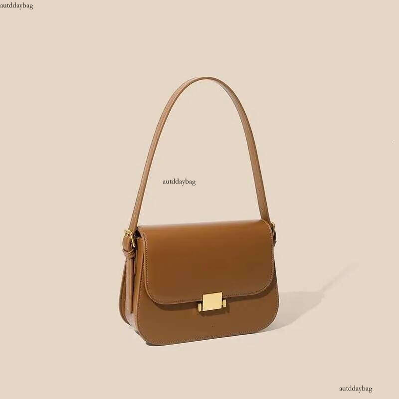 Formeki Women's Real Leather Concise Tofu Shoulder For Women Underarm Bag