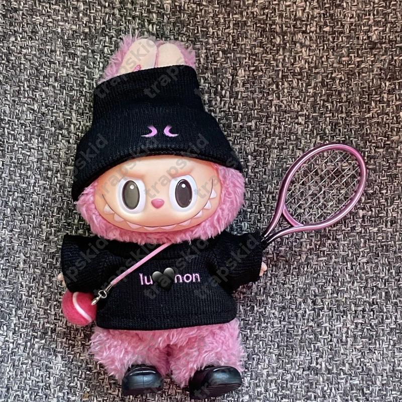 Sports Styles Labubu Doll Apparel Tennis Series Only Clothes Five Sets Labubu Outfit Dolls Apparels Tracksuits 17cm LBB Clothing