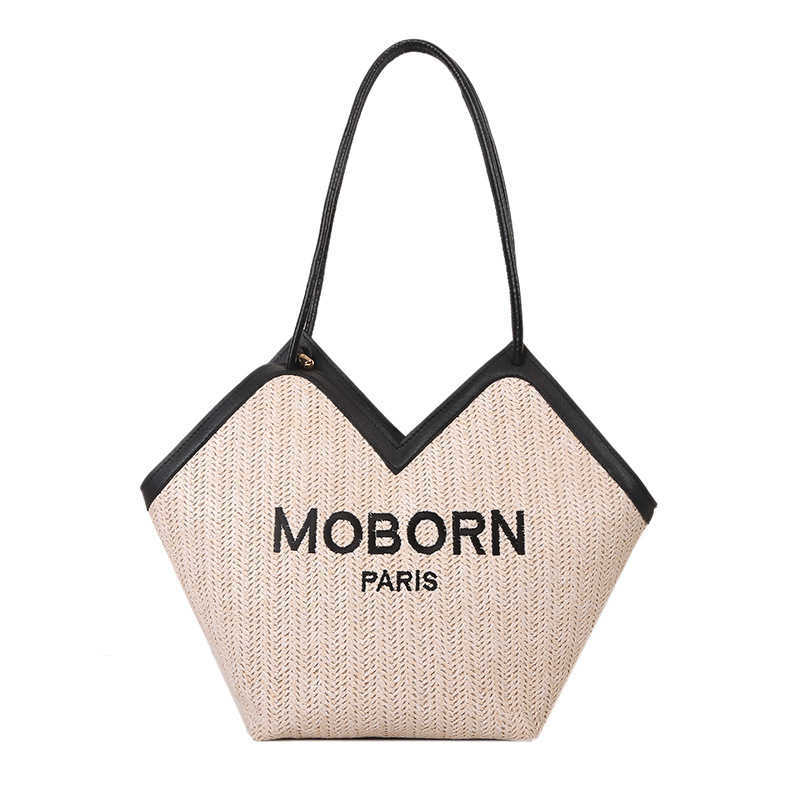 Free shipping designer bags Womens Autumn New Leisure Large Capacity Small Fashion Shoulder Tote Bag Simple Underarm Weave casual and fashionable bags