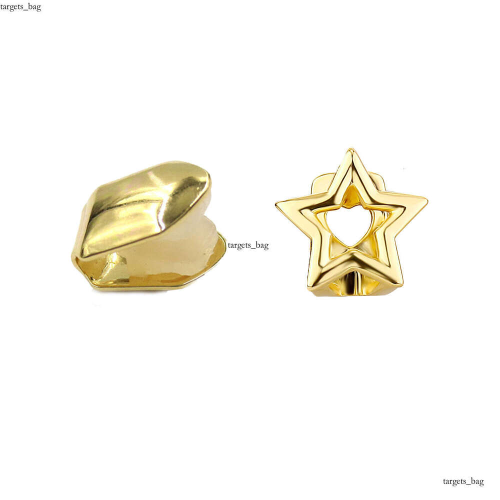 Real Plated Hip Hop TEMU Halloween Gold Braces Rap Versatile Personality Teeth Accessories