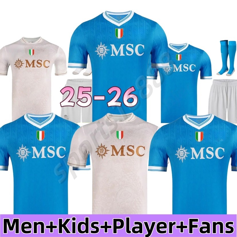 25 26 NAPOLI jerseys Halloween Match Maglia Limited Naples 2025 soccer jerseys ZIELINSKI KVARATSKHELIA KIDS FOOTBALL SHIRT OSIMHEN RASPADORI SSC Napoli Maills