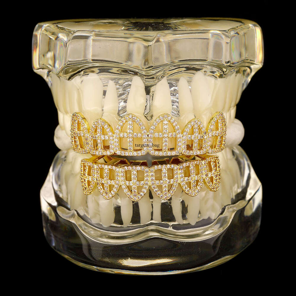 Hip-Hop Style Personality Cross Hollow Full Dia Grid Precision Zircon Bracelet New Arrival