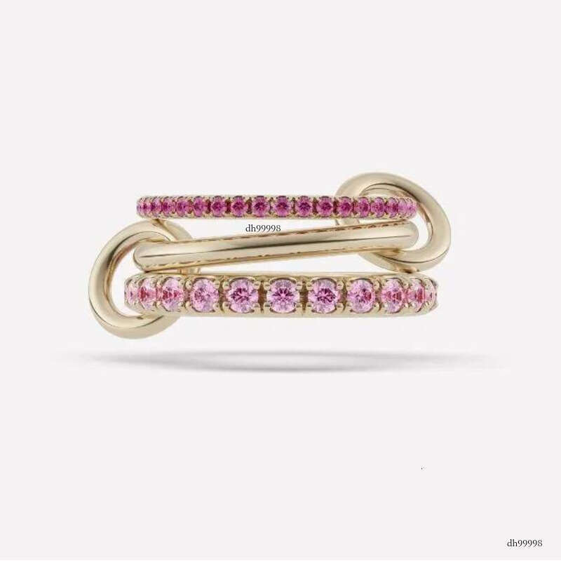 Rings Halley Emerald Gemini Spinelli Kilcol rings brand designer New fine jewelry gold and sterg sier Hydra ked ring for women