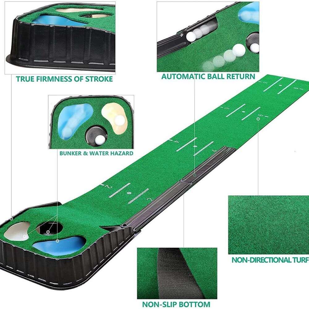 Golf putting practice equipment, indoor and outdoor putting practice blankets, golf supplies, equipment and accessories, factory wholesale and in stoc