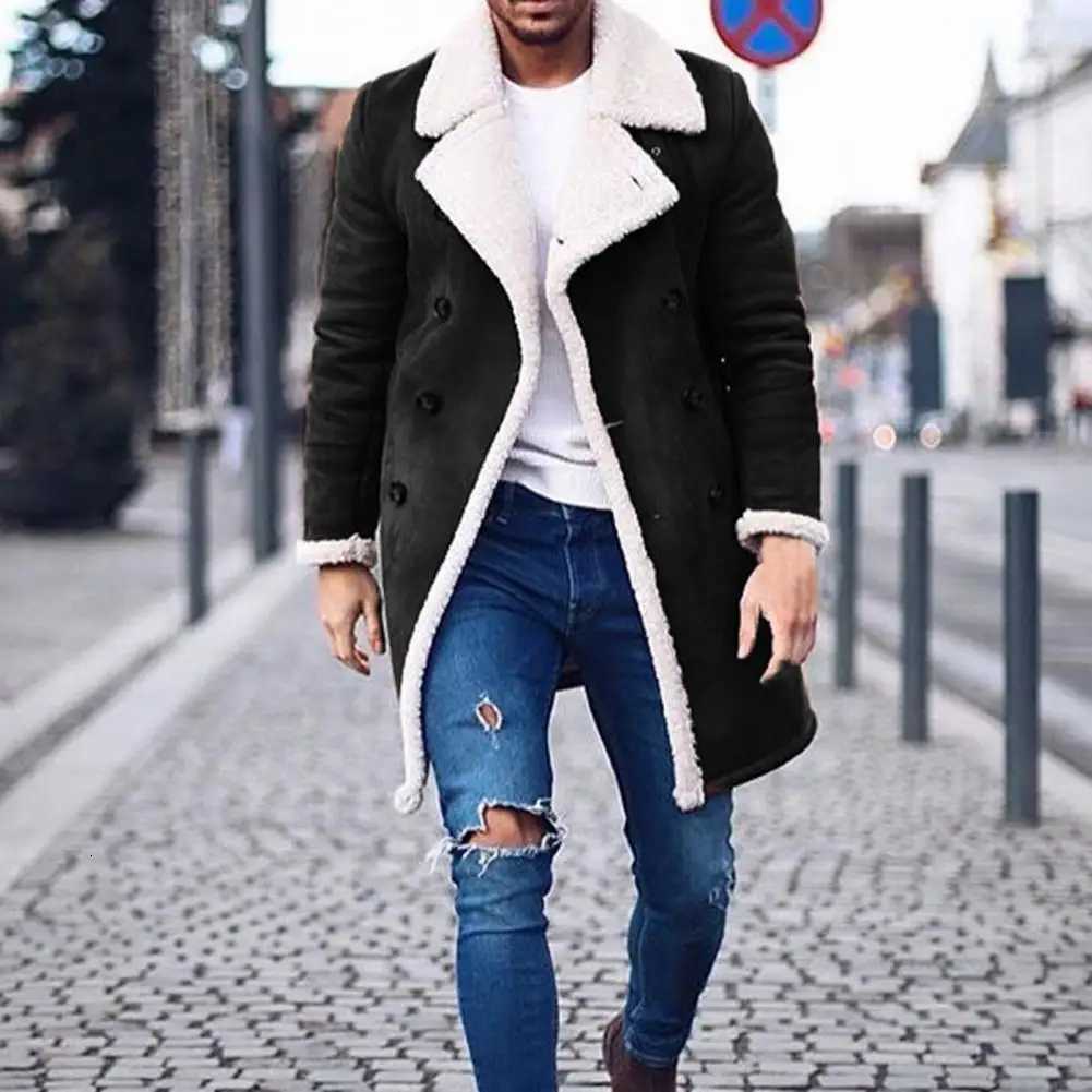 Coat Fabulous Warm Winter Jacket Plush Winter Coat Handsome Men Coat for Daily Wear XJ250809
