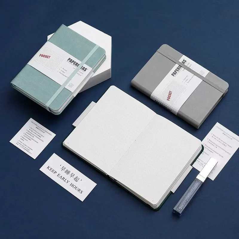 6 Dots Pocket Notebook with Number Pages Compact Portable Mini Bullet Journals for Note Taking Planning Organizer Z250809