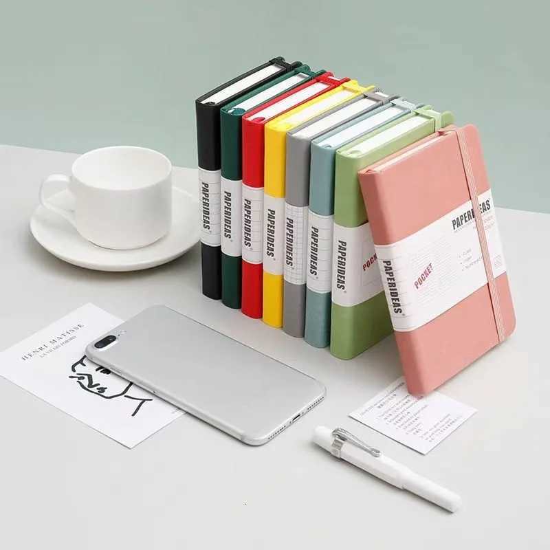 6 Dots Pocket Notebook with Number Pages Compact Portable Mini Bullet Journals for Note Taking Planning Organizer Z250809