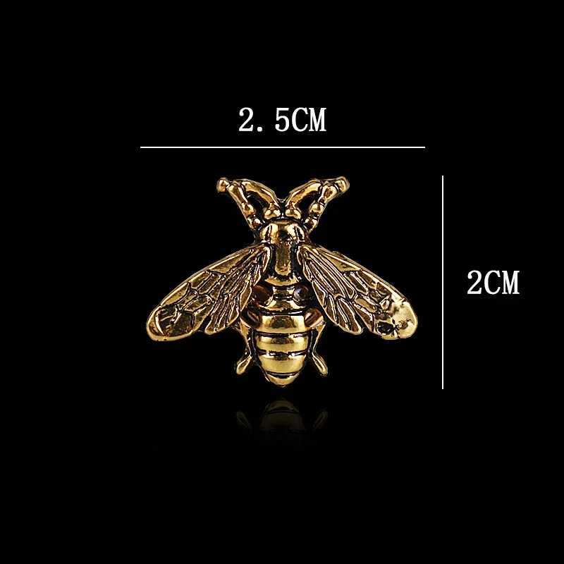 iRemiel Fashion Retro Creative Bee Brooches Suit Wedding Brides Mens and Womens Shirt Collar Pin Accessories for Women 1 PCS Y251029