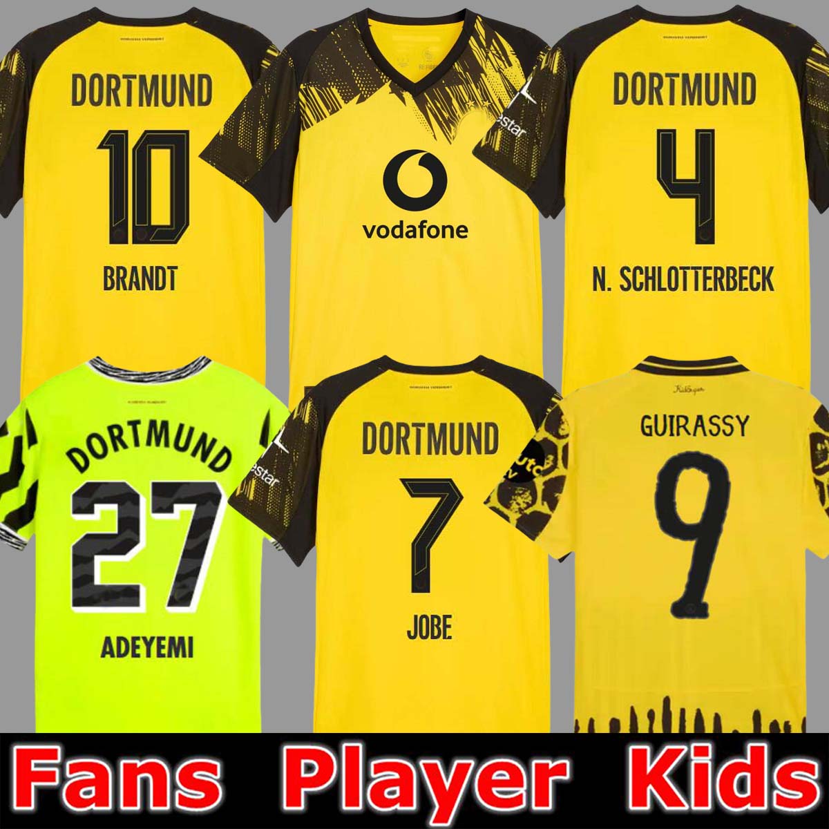 HALLER Soccer Jerseys 25 26 2025 2026 soccer football top shirt NEONGELB HUMMELS BRANDT Men Kids Special Kit maillot de foot Fullkrug Sabitzer