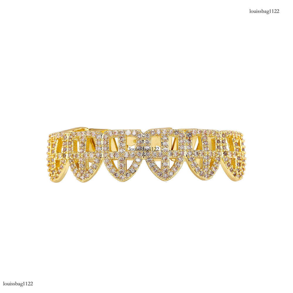 Hip-Hop Style Personality Cross Hollow Full Dia Grid Precision Zircon Bracelet New Arrival