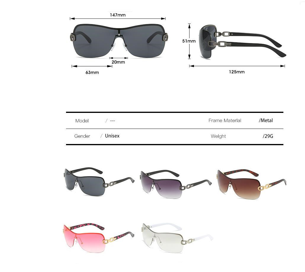 Designer Sunglasses For Women Men Oversized Sunglasses Frame Polarized Lens Eyeglasses Goggle Pilot PC Frame UV400 Eyewear Luxury Style Sunglasses DU9