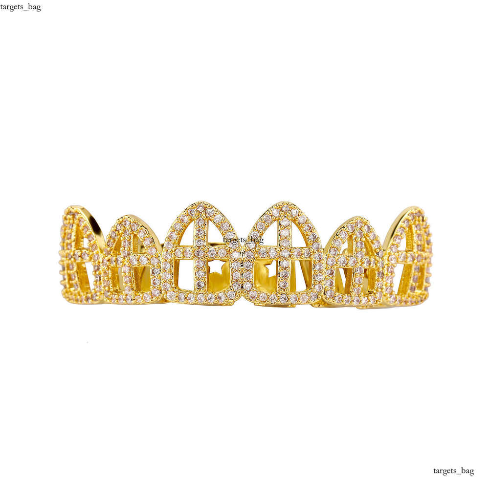 Hip-Hop Style Personality Cross Hollow Full Dia Grid Precision Zircon Bracelet New Arrival