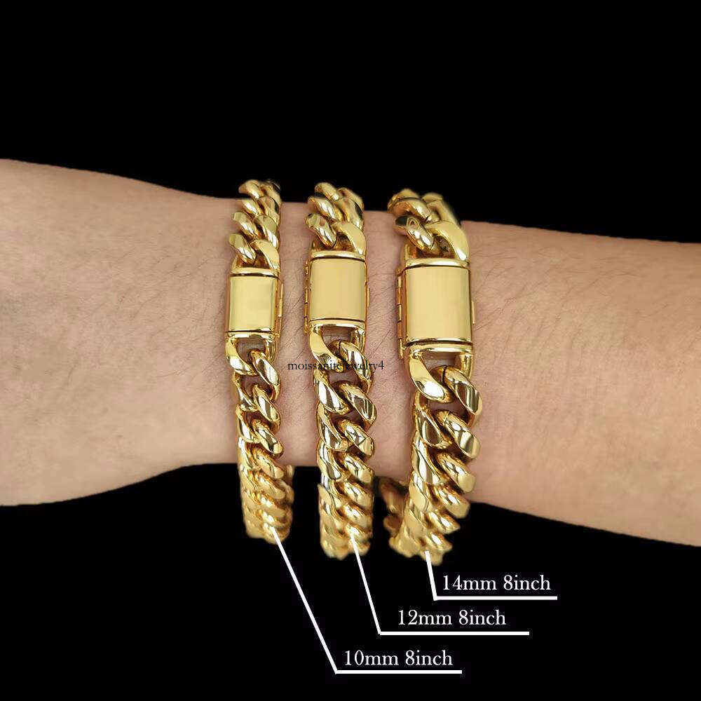NUOYA Mens Fashion Bracelet Custom Bracelets Stainless Steel Jewellery