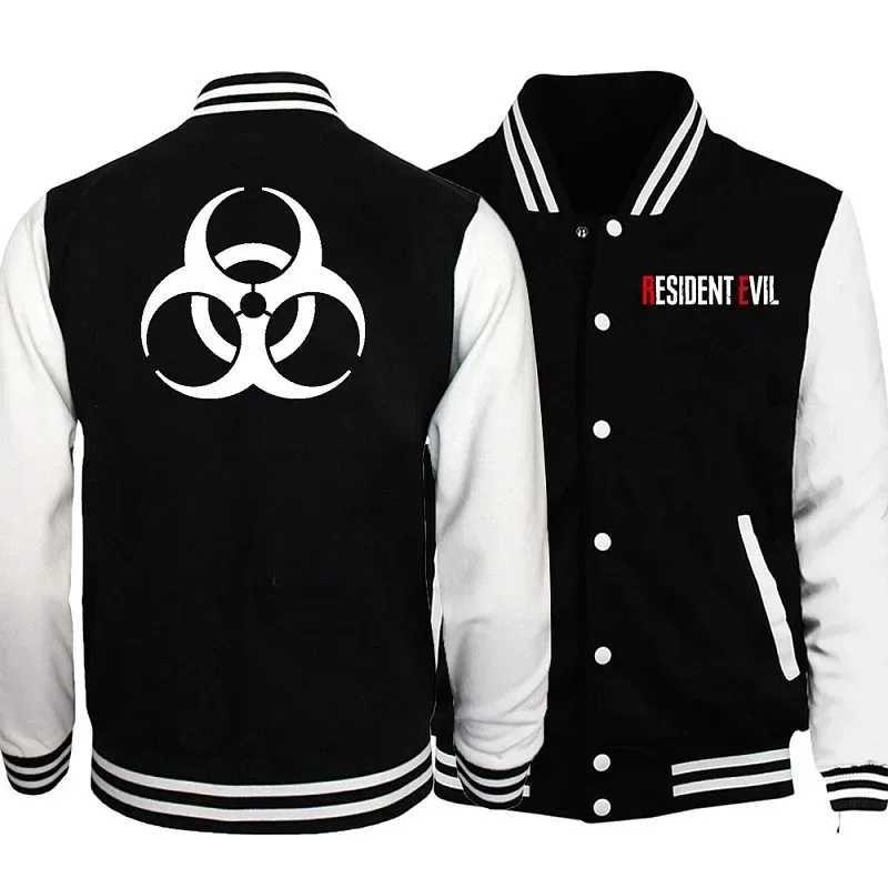 R-Resident Evil Umbrella Baseball Jacket Boys Girls Casual Sweatshirts Women Mens Jacket Coat Cool Baseball Uniforms W250809