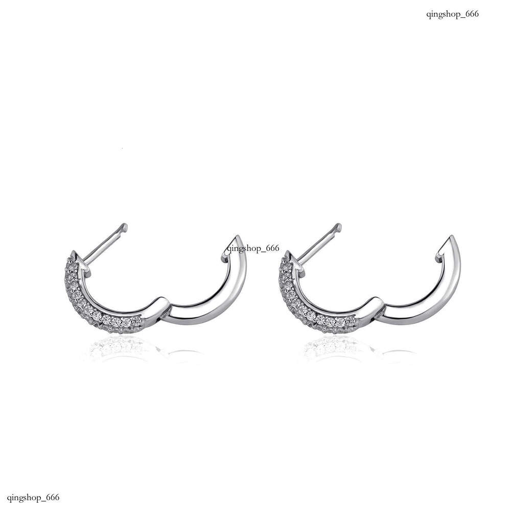 insIced Out VVS Zircon Round Unisex Hip-Hop Trendy Bling Earrings