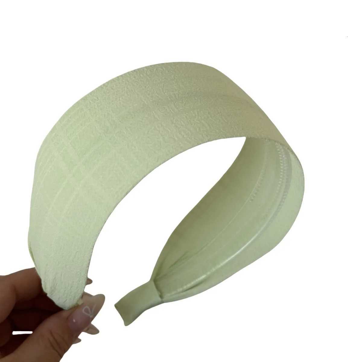 French High-End Textu Fabric Band Tra-Wide Bag Daily Out Band Design Hair Card Hair Accories New Y250809