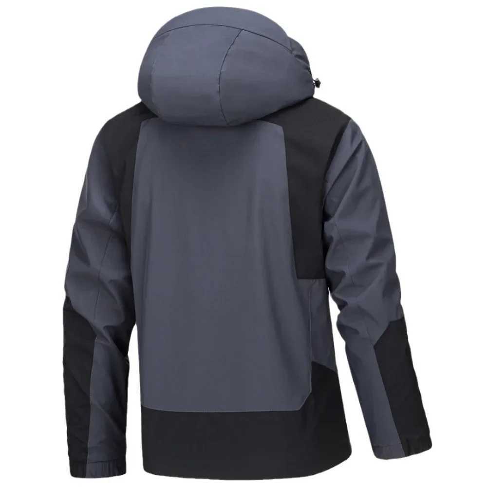 Punching Jacket Mens Jacket Spring and Autumn Outdoor Pilot Hooded Baseball Mountaineering Clothing Jacket for Men and Women W250809