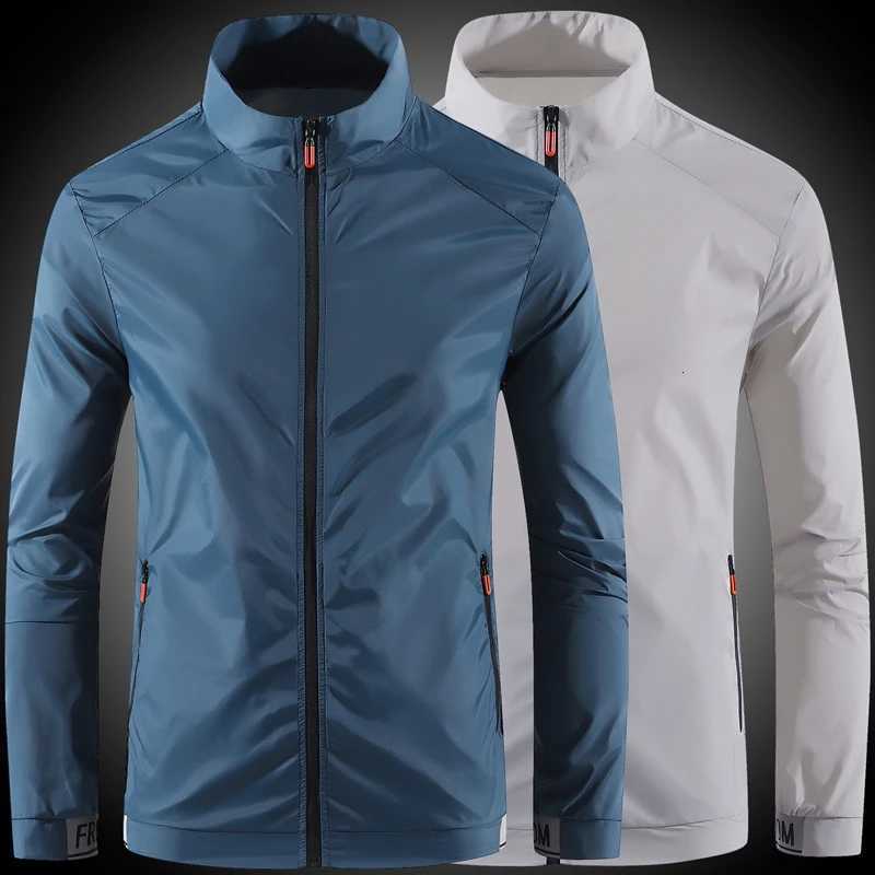 Mens Sun Protection Clothes for Summer Ultra-Thin Breathable Ice Silk Trendy Fashion UV Resistant Air Conditioning Jacket W250809