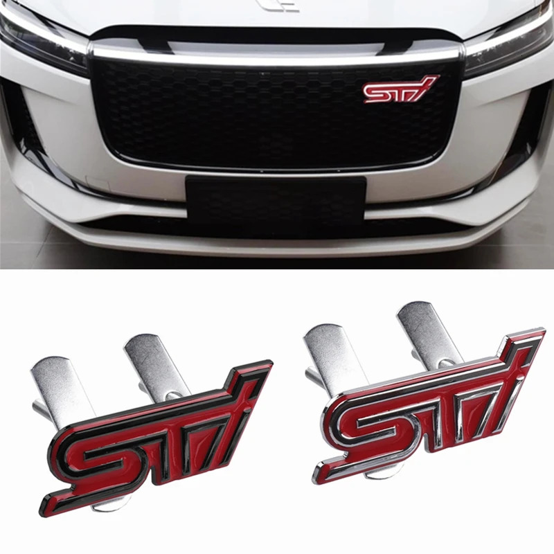 Front Hood Grille Emblem Car Sticker