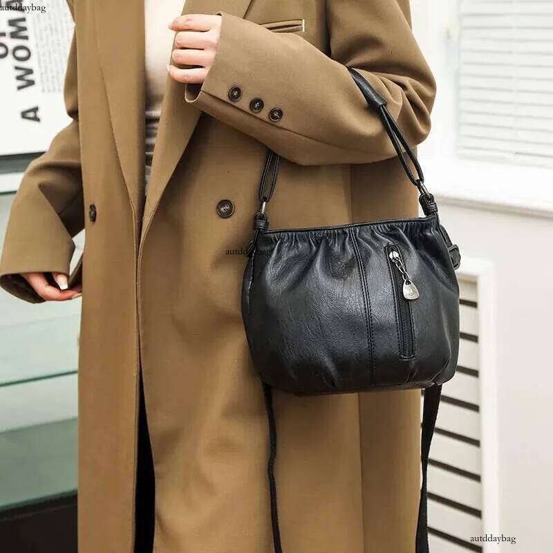 Ddmysheep Casual Leather Shoulder Bags For Women S Handbags Designer Crossbody Messenger Bag Shell Vintage Tote