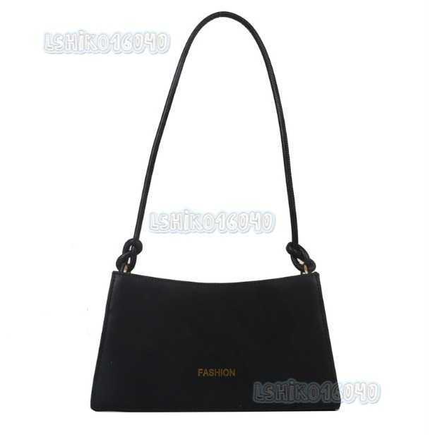 Unique Candy Color Underarm 2024 Autumn New Fashion Trend Simple Single Shoulder Handbag Baguette Womens Bag H250808