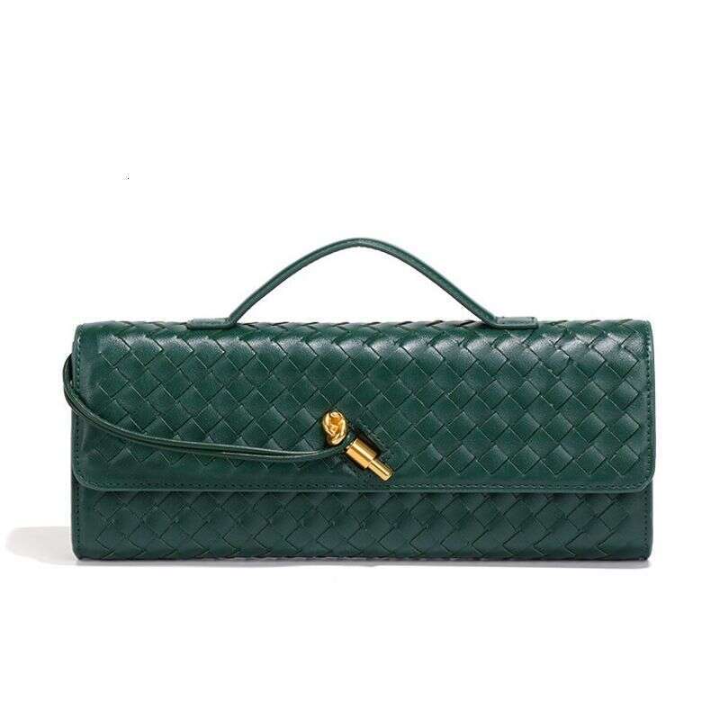 Unique Woven Shoulder Bag With High End, Sophisticated, Handheld, Evening Wear, Versatile Women's Clothing