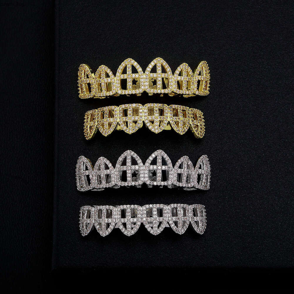Hip-Hop Style Personality Cross Hollow Full Dia Grid Precision Zircon Bracelet New Arrival