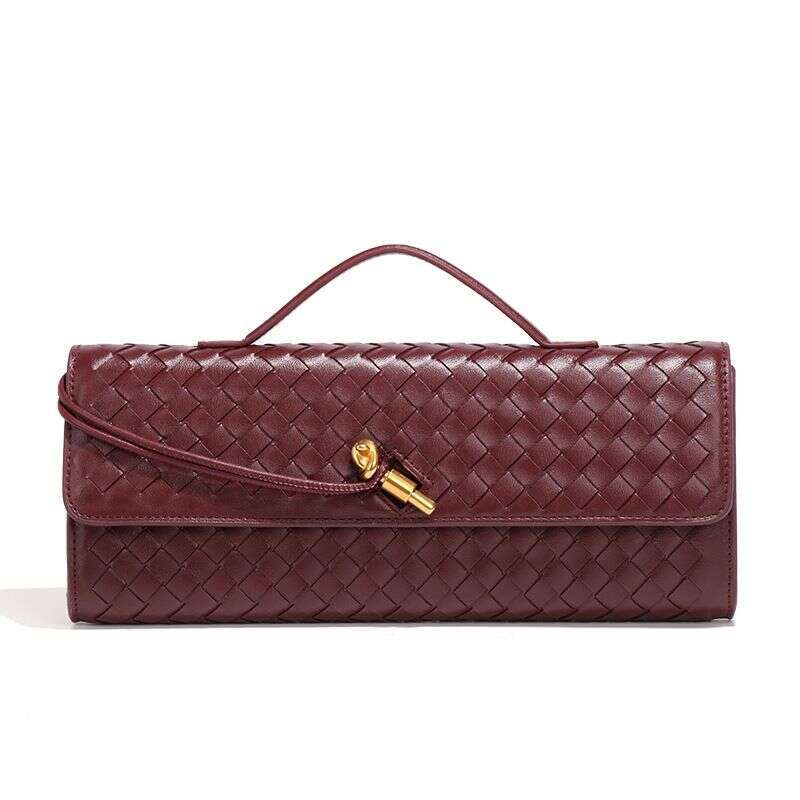 Unique Woven Shoulder Bag With High End, Sophisticated, Handheld, Evening Wear, Versatile Women's Clothing