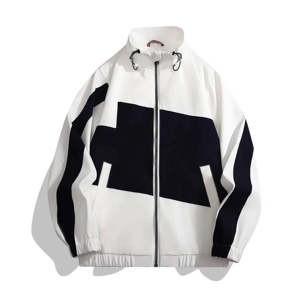 European and American Mens Jackets Mens Spring and Autumn Loose Suitable for Work Outdoor Cycling Gym Casual Jackets W250809