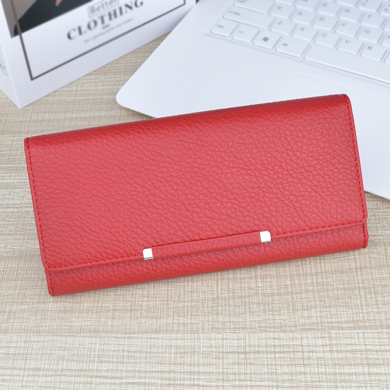 New Women's Wallet Long Clutch Bag For Moms With Multiple Luxury Designer Bag Bag Card Slots Fashionable Simple Large Capacity Can Hold Phone