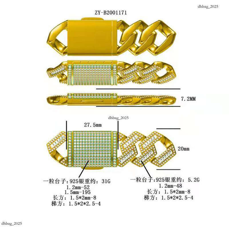 OEM Custom Necklace Design and Production Hip-Hop Accessories