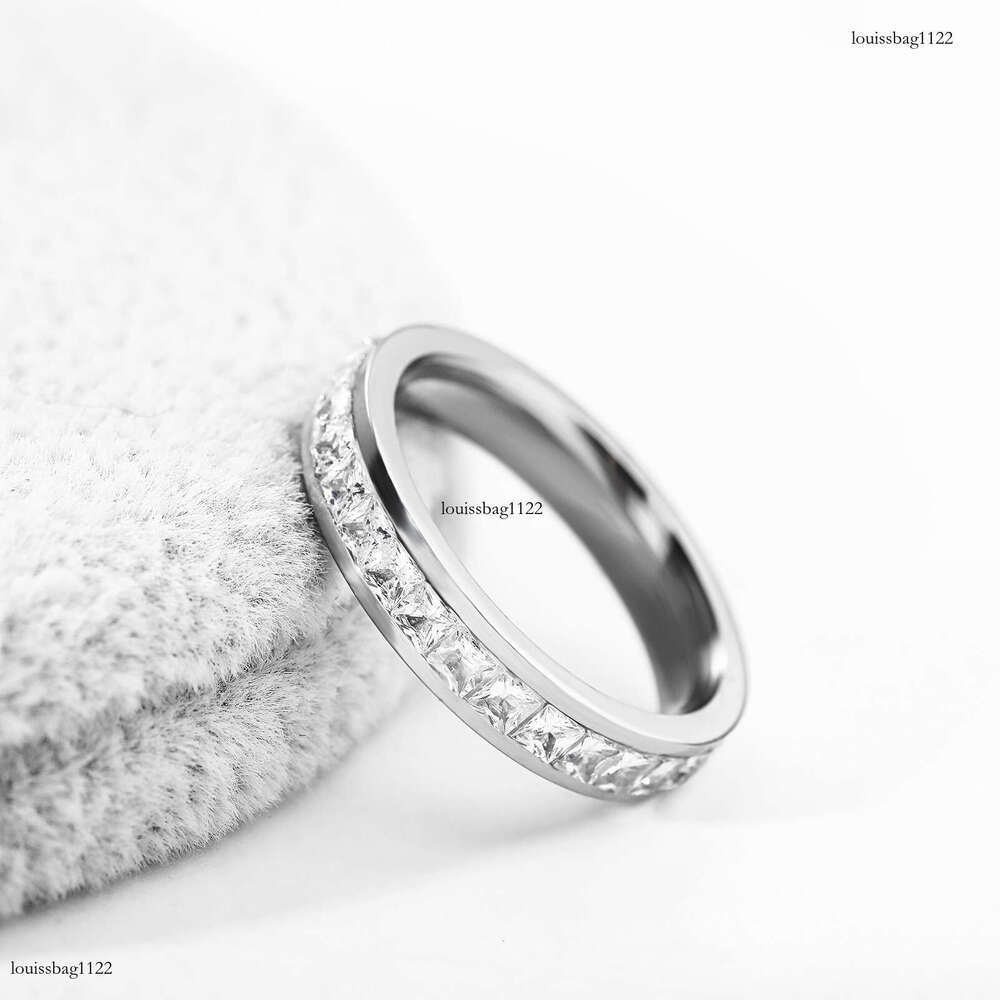 INS Style Starry Sky Women's Titanium Steel Ring Unisex Couple Rings Jewelry Niche High-end Simple Accessories