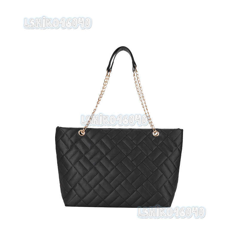 Womens Bag Light Niche Large Capacity Lingge Chain Tote Bag Womens Shoulder Bag H250808
