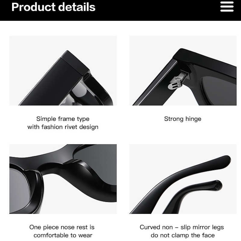 Designer Polarized Sunglasses Men Steampunk Oversized Glasses Vintage Women Goggles Gothic Y2K Futuristic Cool INS Niche Circular High-end Sturdy Meta