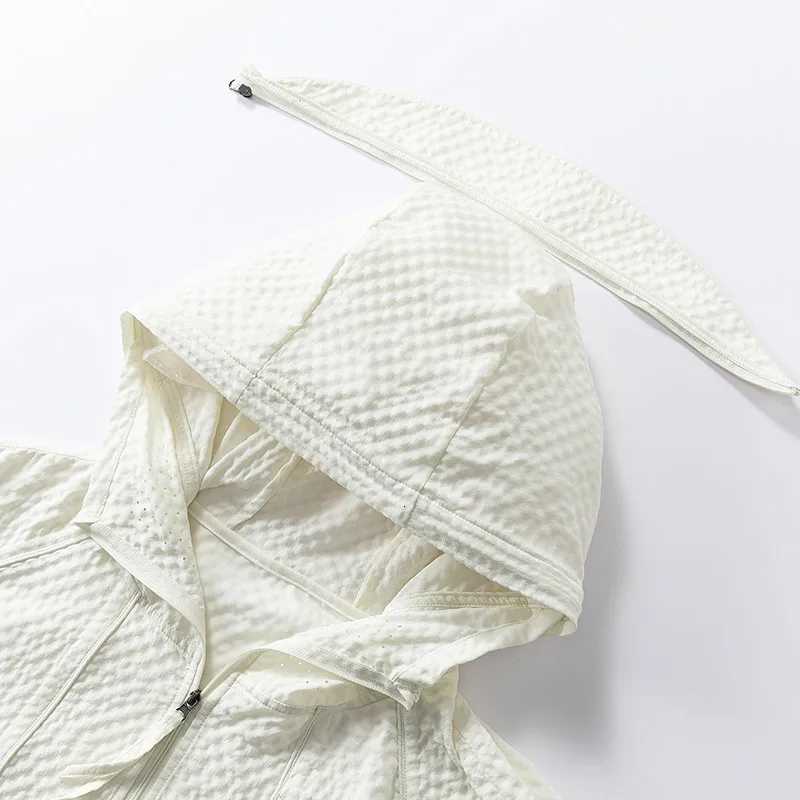 50+ Jacket Men Summer Bubble Fabric Plus Size 8XL 7XL Quick Dry Camping Windbreaker Fishing Outdoor Anti-UV Clothing W250809