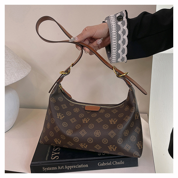 Free Luxury Bag Shipping Designer Bag New High-end Crossbody Bag Fashion Versatile Trendy Large Capacity Retro Shoulder Bag Handbag Celebrity Same Sty