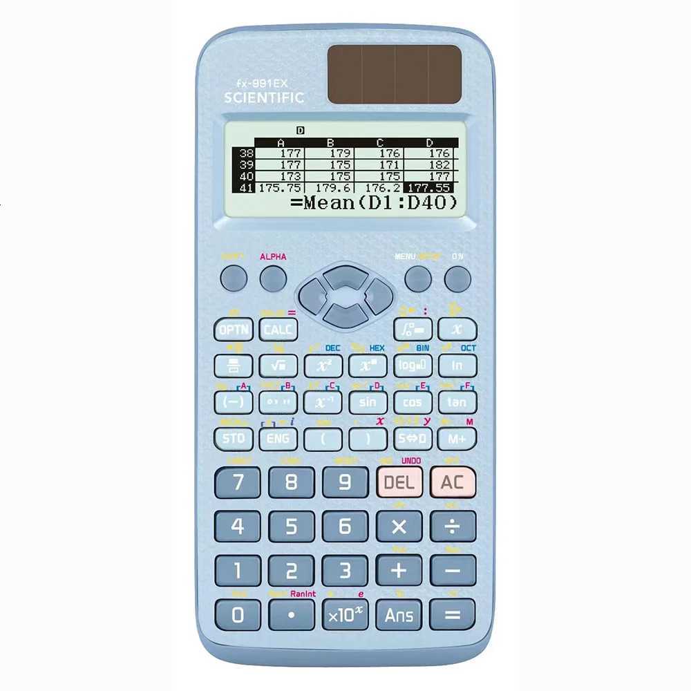 Digit Calculator For Fx-991es Scientific Calculator Calculadora Calculatrices Engineering Scientific Calculator With Cover W250809