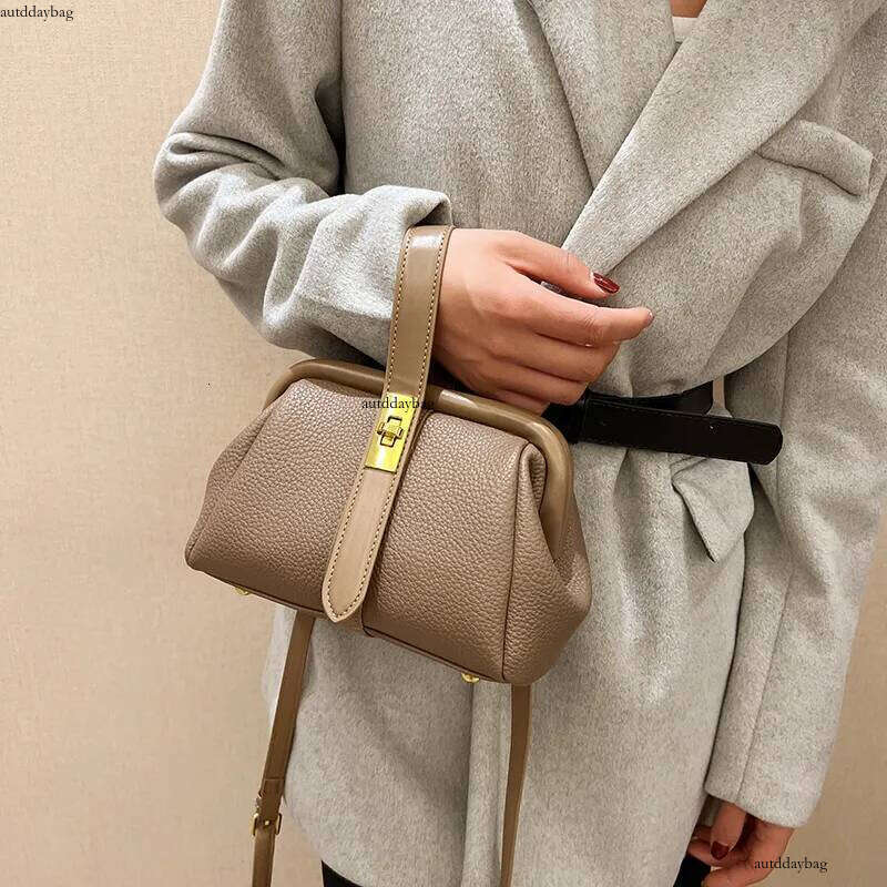 Small Clutch PU Leather Crossbody Side Shoulder Bag with Short Handle 2024 Lichee Pattern Handbag H7.4#35 ddmybear
