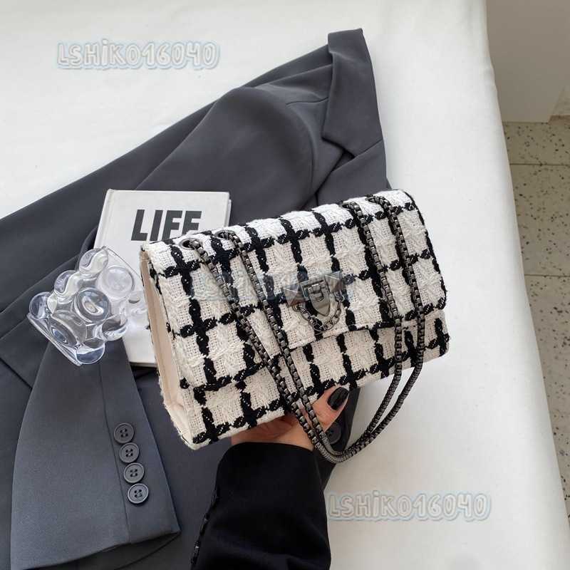 Trendy Bags for Women 2023 New Fashion Chain Small Square Bag Casual Simple Shoulder Bag Personality Crossbody Bag H250808