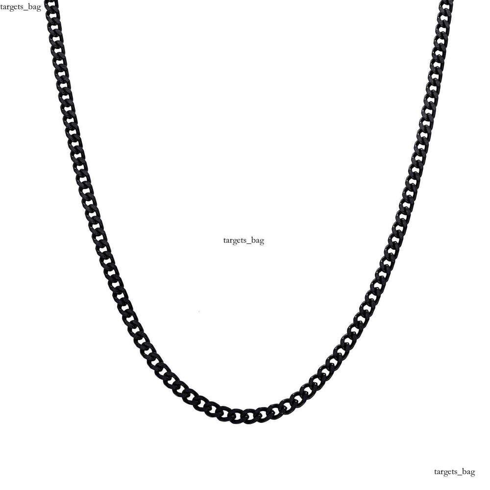 Gold-Plated Sterling Silver Necklace Women's Bracelet Cuban Non-Fading Chain Jewelry