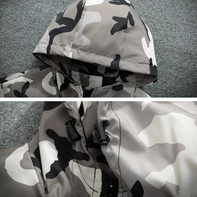 Mens New Camo Jackets 2023 Spring Autumn Casual Coats Hooded Jacket Camouflage Fashion Mens Outerwear Brand Clothing 5XL W250809