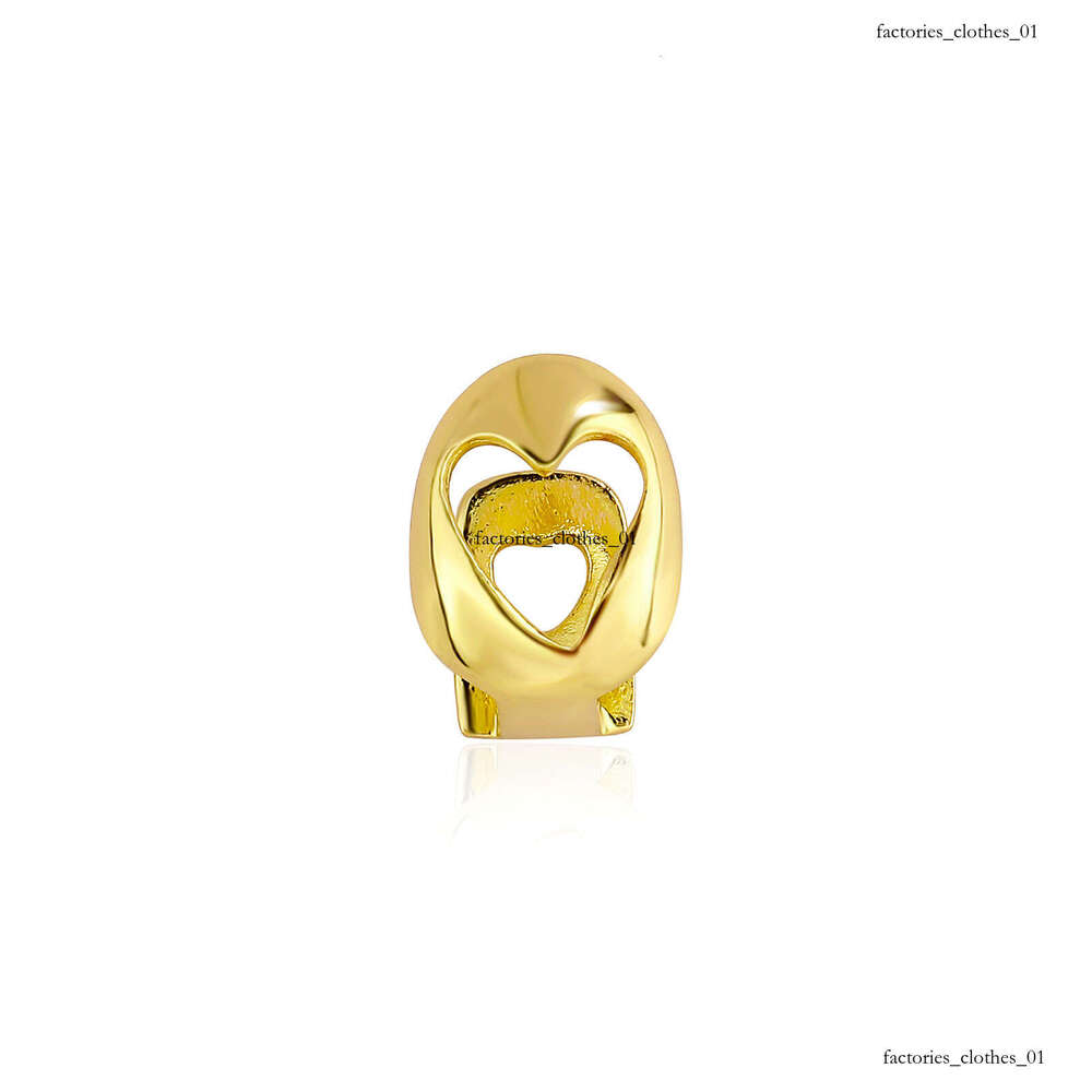 Single Smooth Hollow Out TEMU Heart Small Sharp Hip-Hop Halloween Personality Teeth Decoration