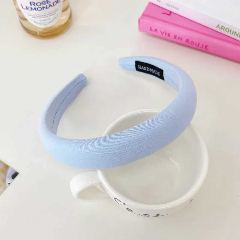 aron Color Wide-brimmed Sponge Band for Wen Simplicity Fashion Girl Face Haiand Y250809