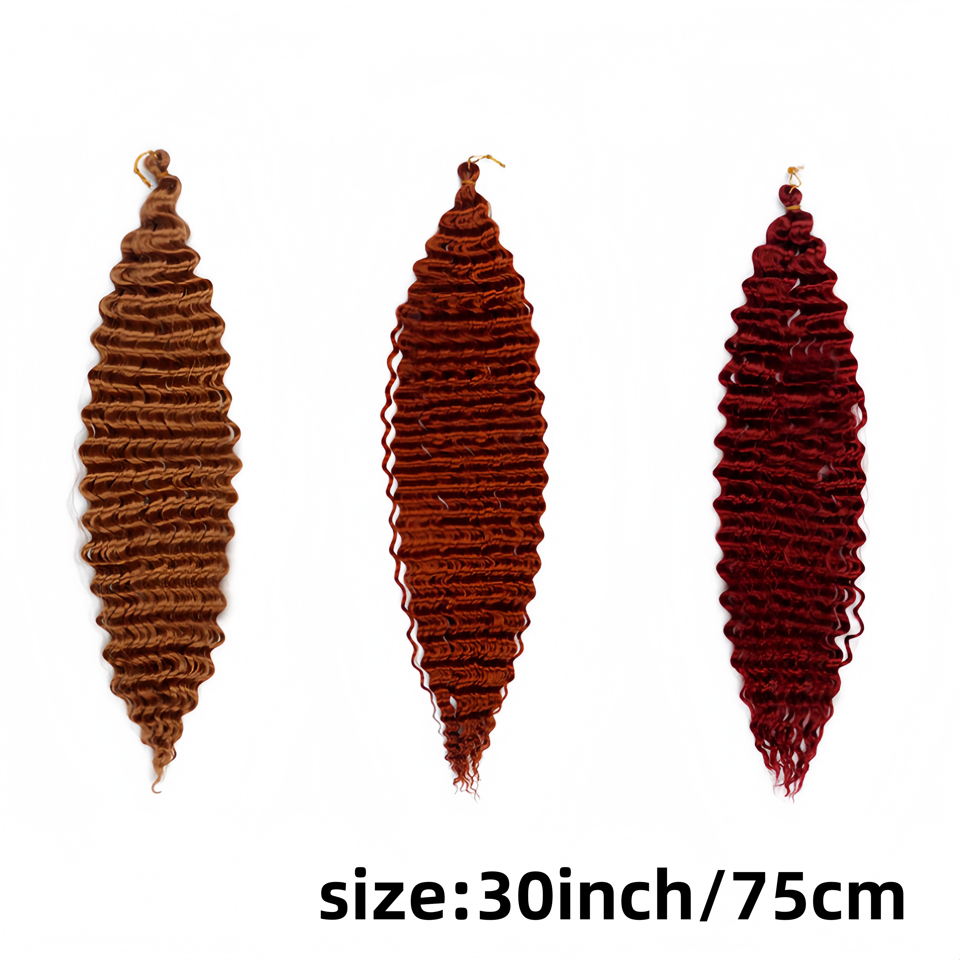 Deepwave Dreads Full Head Cover Unprocessed Tresses Braiding Strands Suitable For DIY Hair Styling
