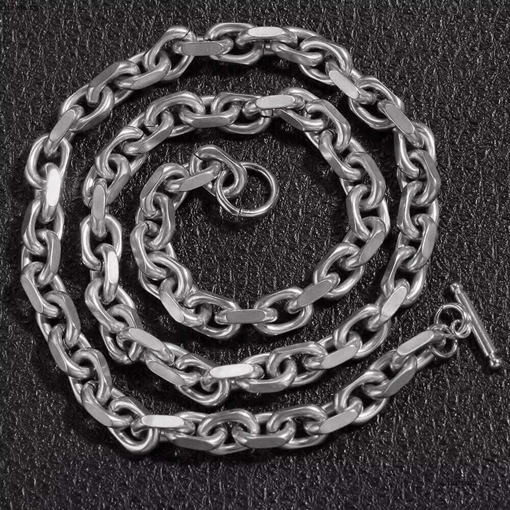 NUOYA Fashion Wholesale 9mm Stainless Steel Necklace for Men Gold Plated Chain Cuban Jewelry