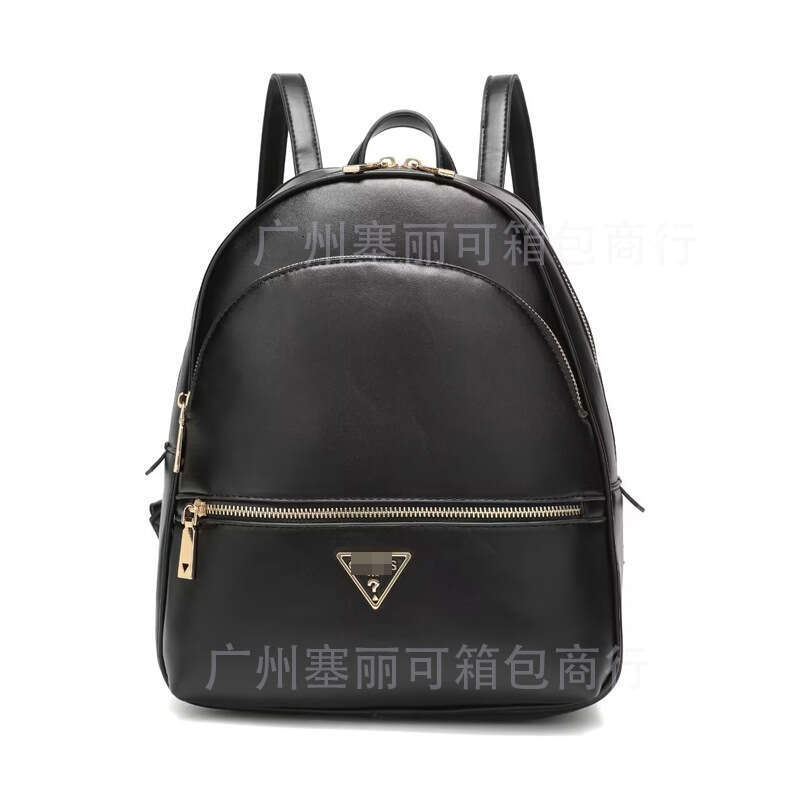 Gs Large Capacity Trendy Casual Simple Vintage Fashion Print Backpack Women's Bag