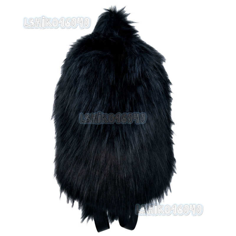Hot Selling Backpack Fur Backpack Womens Fur Bag 2023 New Versatile Travel Plush Backpack H250808