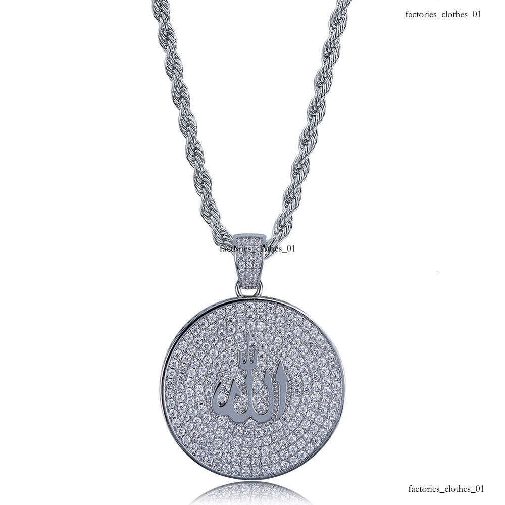 Personalized for Men Sterling Silver Moissanite chain Full Dia Zodiac Pendant Twist Chain Necklace
