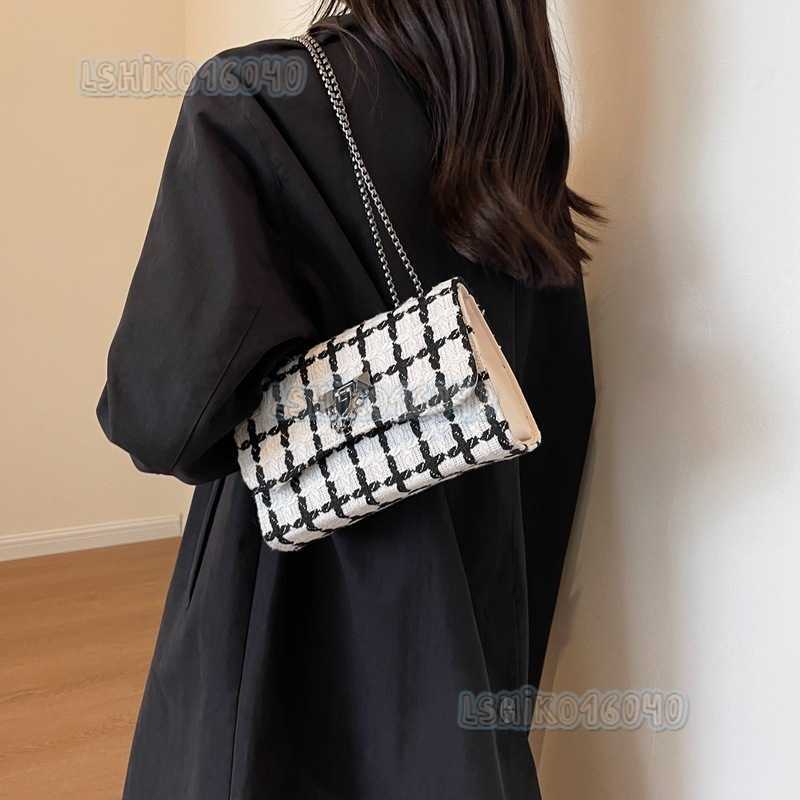 Trendy Bags for Women 2023 New Fashion Chain Small Square Bag Casual Simple Shoulder Bag Personality Crossbody Bag H250808