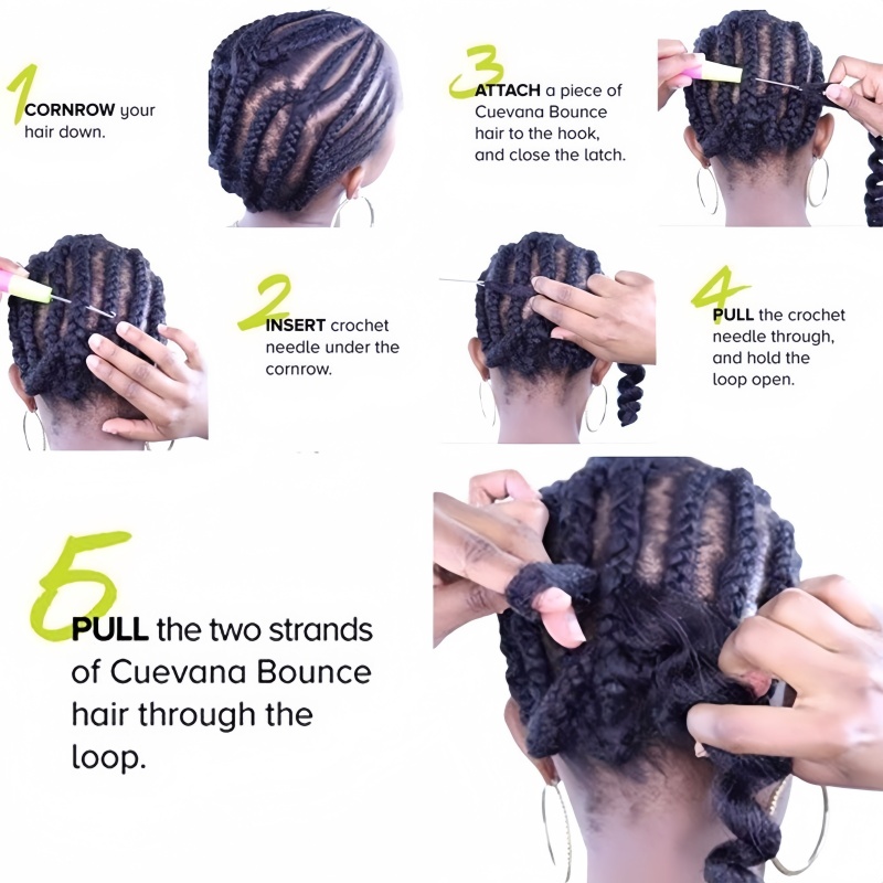 Deepwave Dreads Full Head Cover Unprocessed Tresses Braiding Strands Suitable For DIY Hair Styling